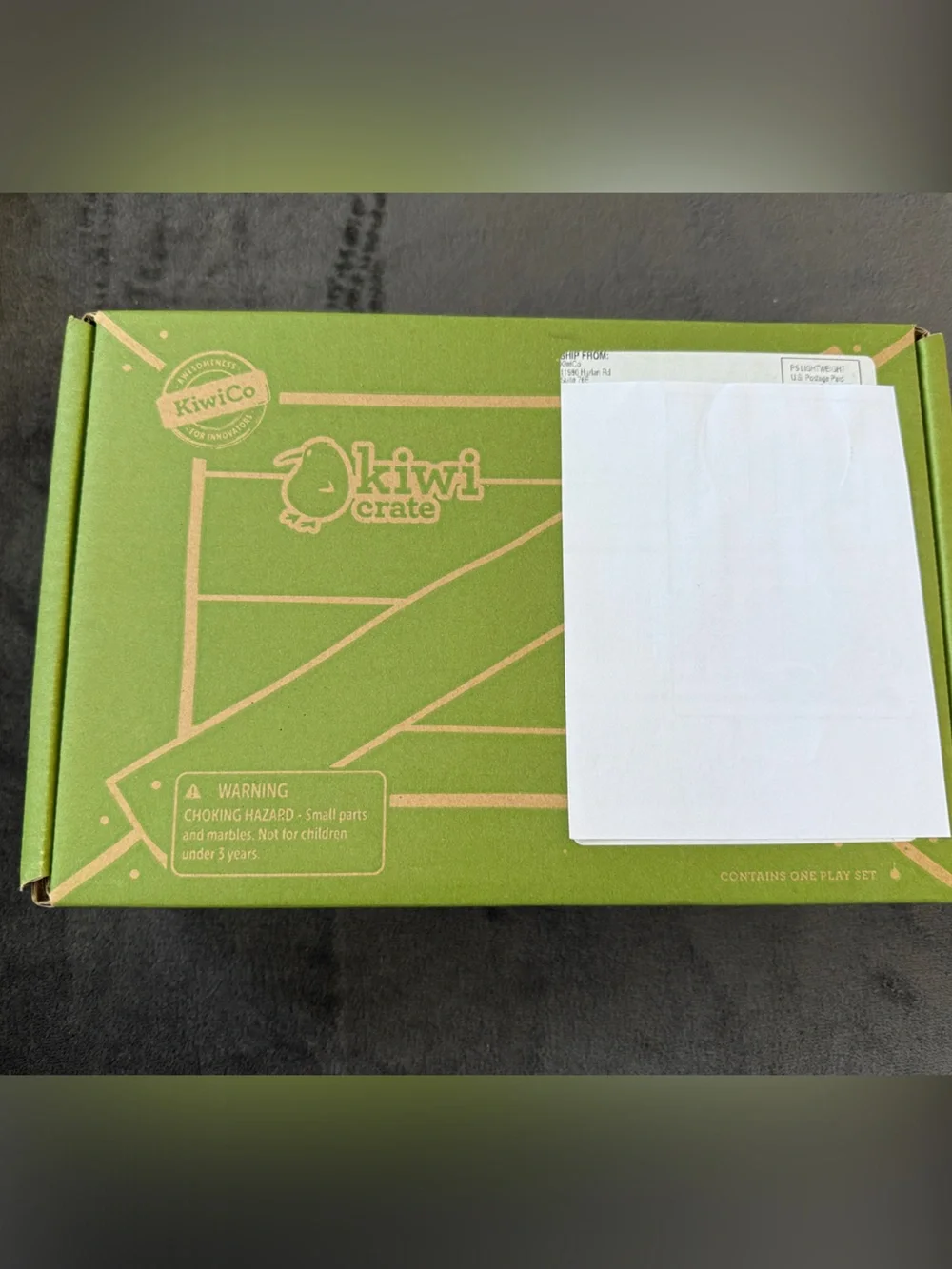 KiwiCo Kiwi Crate Box STEM Marble Timer and Tye Dye Builder Kit